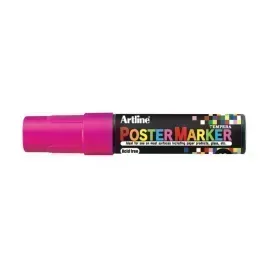 Marcadores, Poster Marker, 12.0 mm, Rosado Neón, 1 Und