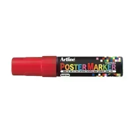 Marcadores, Poster Marker, 12.0 mm, Rojo, 1 Und