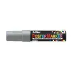 Marcadores, Poster Marker, 12.0 mm, Plateado Metálico, 1 Und