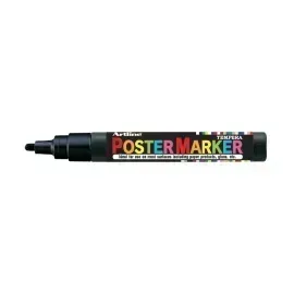 Marcadores, Poster Marker, 2.0 mm, Negro, 1 Und