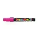 Marcadores, Poster Marker, 2.0 mm, Rosado Neón, 1 Und