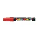 Marcadores, Poster Marker, 2.0 mm, Rojo, 1 Und