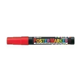 Marcadores, Poster Marker, 2.0 mm, Rojo, 1 Und