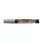 Marcadores, Poster Marker, 2.0 mm, Plateado Metálico, 1 Und