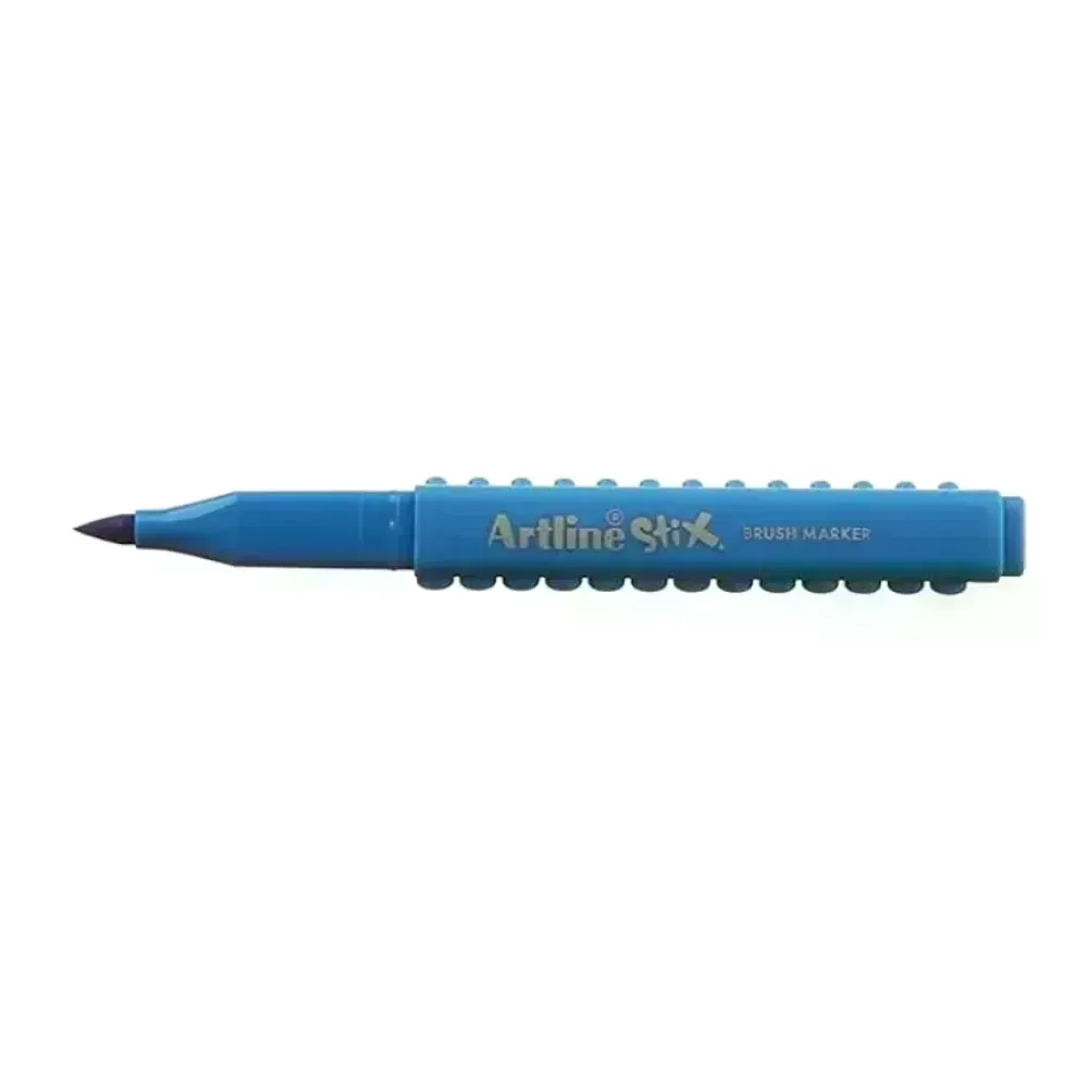 Marcadores, Stix, Brush/Pincel, Azul Real, 1 Und. 