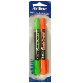 Resaltador Seco, Candy Crystal, Bl x 2, Col. Surt