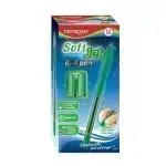 Bolígrafos, Soft Jet, 0.7 mm, Verde, Caja x 12 Unds.