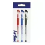 Boligrafo Gel, EGB1700, 0.7 mm, Pack x 3 Unds. A-N-R