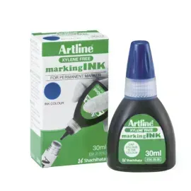 Tinta Recarga p. Marc. Permanentes, Bot x 30 mL. Azul, 1 Und.