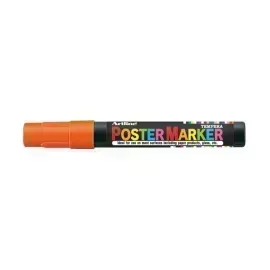 Marcadores, Poster, 2.0 mm, Naranja, 1 Und