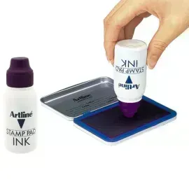 Tinta Recarga p. Almohadilla, Roll-on x 50 mL, Purpura, 1 Und.