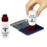 Tinta Recarga p. Almohadilla, Roll-on x 50 mL, Rojo, 1 Und.