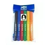 Marcadores, Stix, Brush/Pincel, Pack x 6 und, Col. Básicos