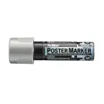 Marcadores, Poster Marker, 30.0 mm, Plateado Metalico, 1 Und