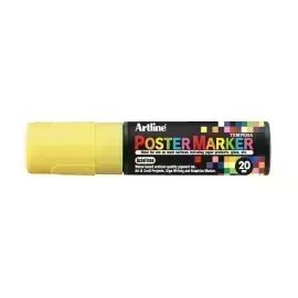 Marcadores, Poster Marker, 20.0 mm, Amarillo Neon, 1 Und