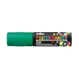 Marcadores, Poster Marker, 20.0 mm, Verde, 1 Und