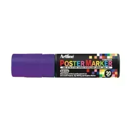 Marcadores, Poster, 20.0 mm, Morado, 1 Und