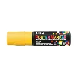 Marcadores, Poster, 20.0 mm, Amarillo, 1 Und