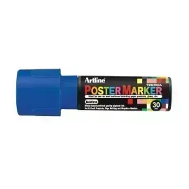 Marcadores, Poster Marker, 30.0 mm, Azul, 1 Und