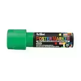 Marcadores, Poster Marker, 30.0 mm, Verde Neon, 1 Und