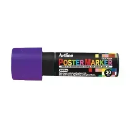 Marcadores, Poster, 30.0 mm, Morado, 1 Und