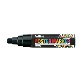 Marcadores, Poster Marker, 6.0 mm, Negro, 1 Und