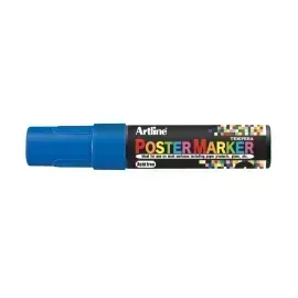 Marcadores, Poster Marker, 6.0 mm, Azul, 1 Und