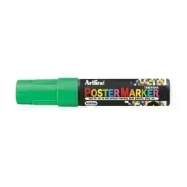 Marcadores, Poster Marker, 6.0 mm, Verde Neon, 1 Und