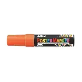 Marcadores, Poster Marker, 6.0 mm, Naranja Neon, 1 Und