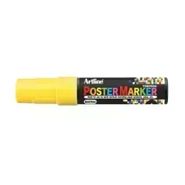 Marcadores, Poster Marker, 6.0 mm, Amarillo Neon, 1 Und