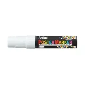 Marcadores, Poster Marker, 6.0 mm, Blanco, 1 Und
