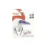 Combo (Mini Grapadora 10 h. para Grapas 10 + Perforadora + Grapas), 1 Set