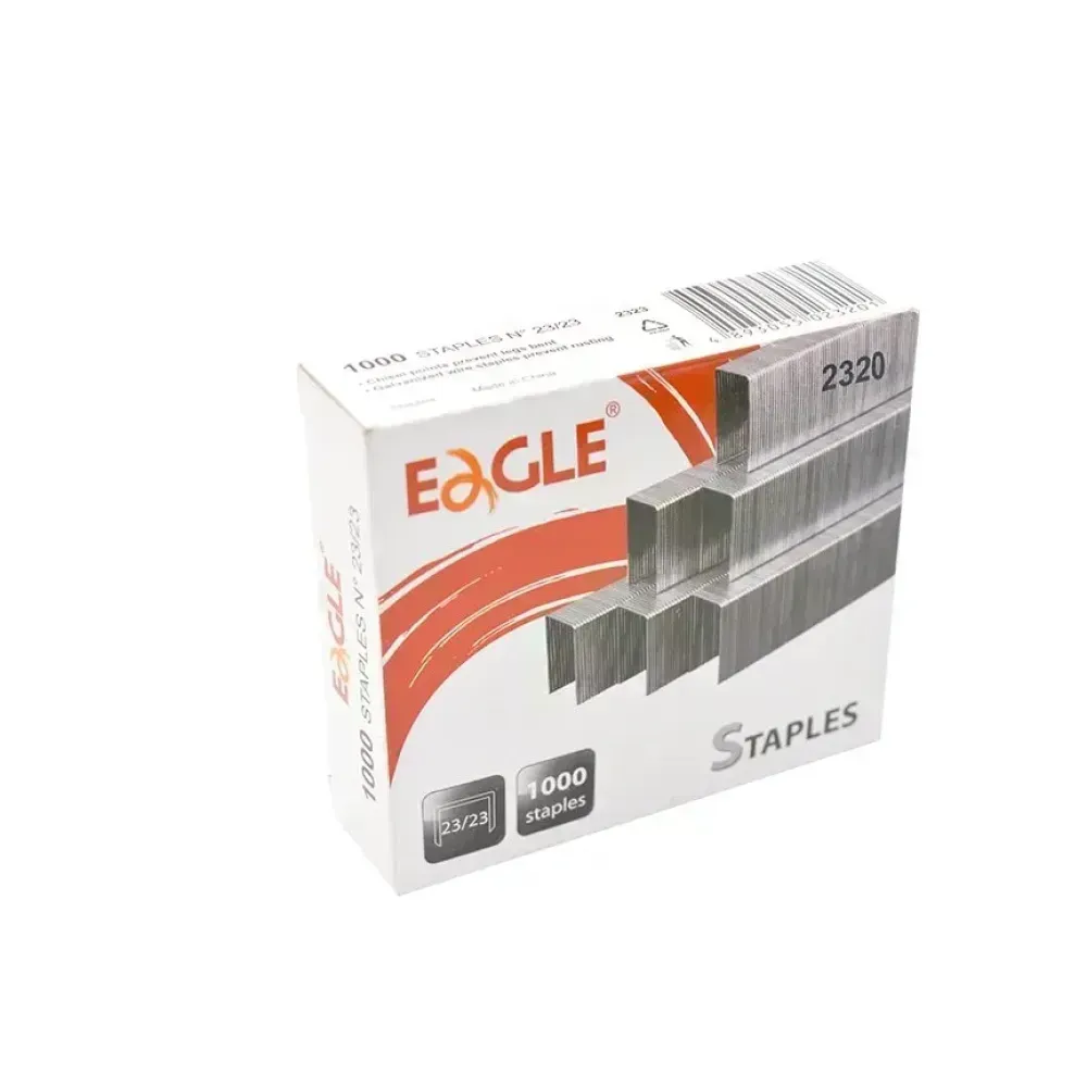 Grapas 23/20, Caja x 1,000 Grapas, 1 Und (hasta 115 h.)