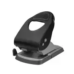 Perforadora, en Metal, 25 h., 2 Huecos 80 mm, 1 Und