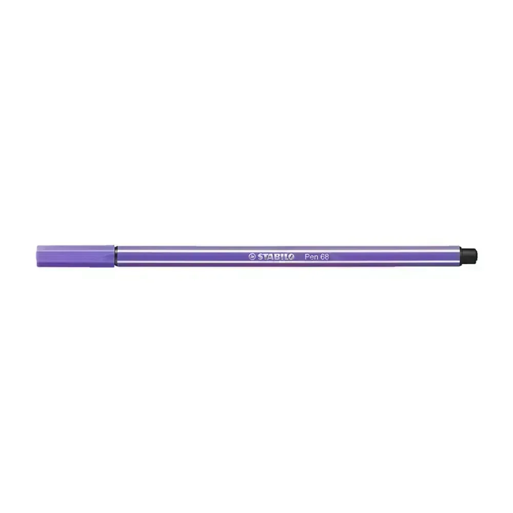 Marcador, Pen 68, Punta 1.0 mm, Violeta, Unidad