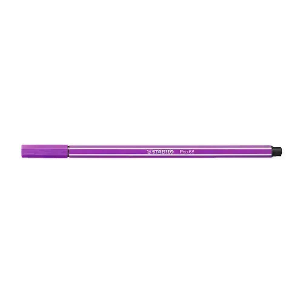 Marcador, Pen 68, Punta 1.0 mm, Lila, Unidad
