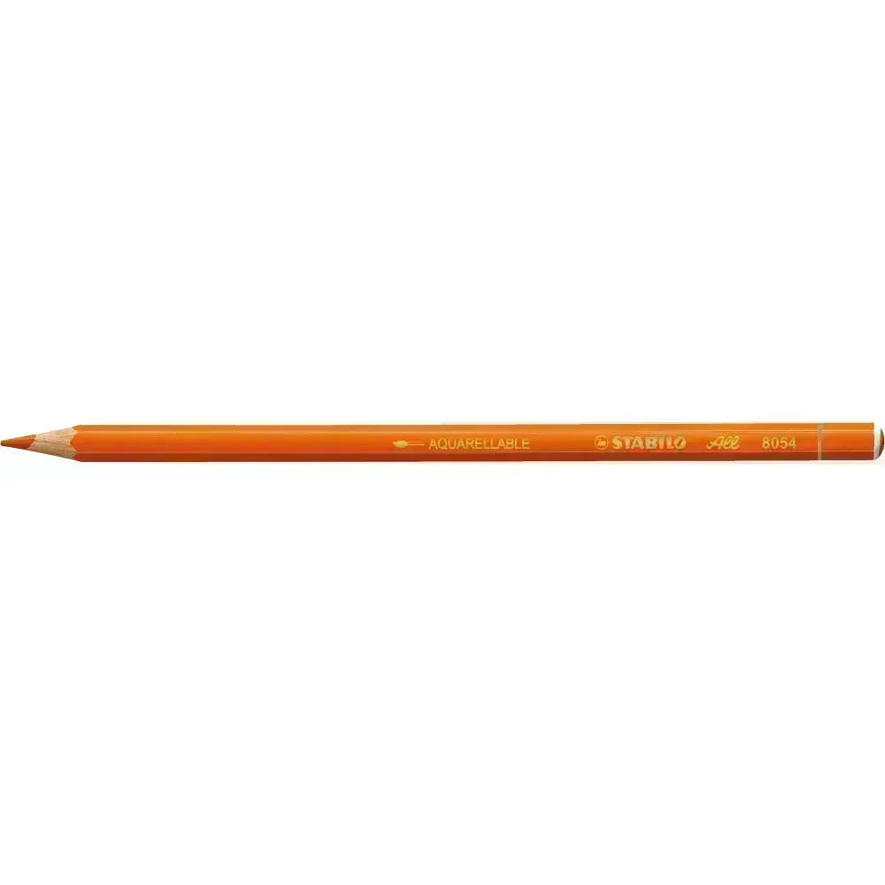 Lápices de Color, All, Naranja, Cuerpo Hexagonal, Mina 3.3 mm, Unidad