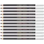 Lápices de Color Tiza Pastel, Carbothello, Cuerpo Circular, Mina 4.4 mm, Caja x 12 Und., Gris  Payne