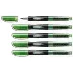 Rollerball, Bionic, Punta Media, Verde, Caja x 5 Unds.