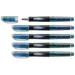 Rollerball, Bionic, Punta Media, Azul, Caja x 5 Unds.