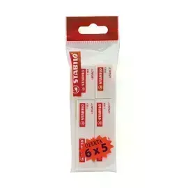 Borrador, Legacy Blanco, (35x18x11 mm), Pack x 6 Unds. 