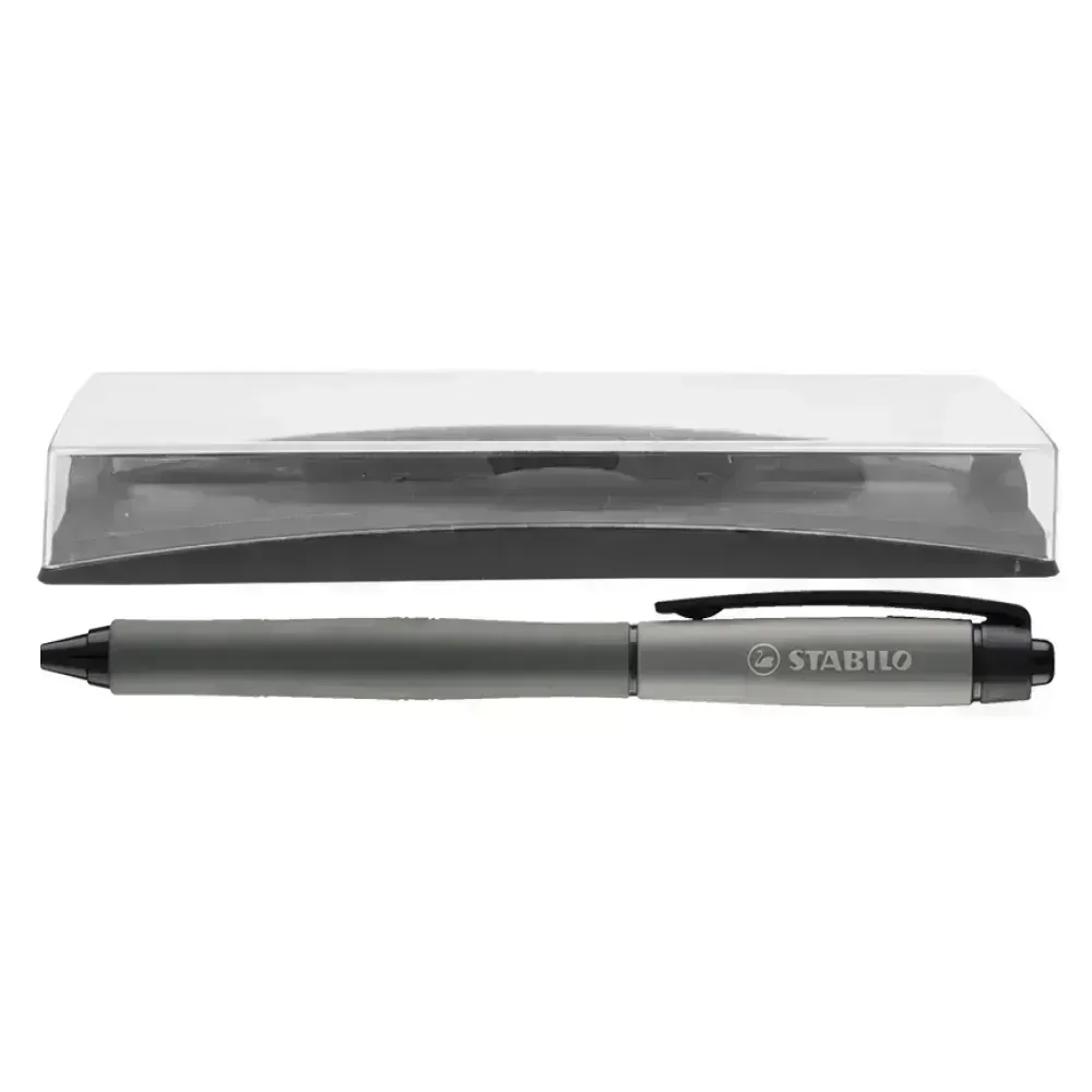 Rollerball Retractil, Palette, Punta Fina 0.4 mm, Negro, + Cajita de Regalo, Unidad