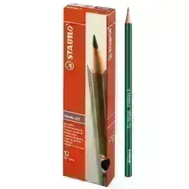Lápices de Dibujo, Othello, 3H, Cuerpo Hexagonal, Mina 2.2-3.0 mm, Caja x 12 Unds.