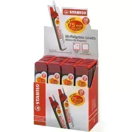 Minas para Portaminas, HB, 0.7 mm, 24 Tubos x 24 pzas. Caja x 24