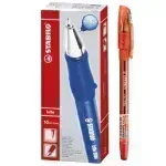 Bolígrafo, Bille Hi-Flux 508NF, Punta Aguja 0.38 mm, Rojo, Caja x 10 Unds. 