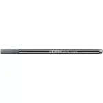 Marcador, Pen 68 Metallic, Punta 1.4 mm, Plateado, Unidad
