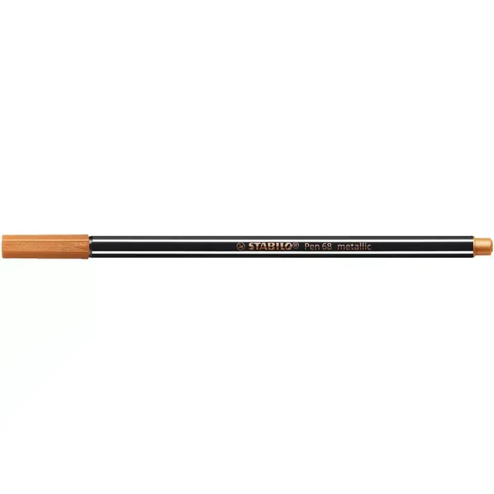 Marcador, Pen 68 Metallic, Punta 1.4 mm, Cobre, Unidad
