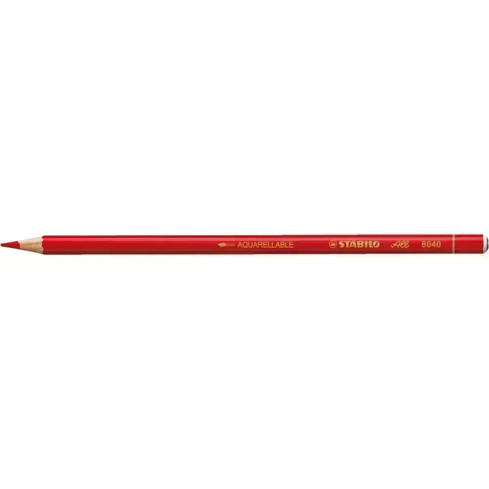 Lápices de Color, All, Rojo, Cuerpo Hexagonal, Mina 3.3 mm, Unidad