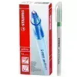 Bolígrafo, Galaxy 818, Punta X-Fina 0.3 mm, cuerpo traslúcido, Verde, Caja x 10 Unds. 