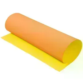 Cartulina Col. Reversible, 50 cm x 65 cm, Amarillo / Amarillo Oro, Und.
